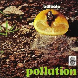 Portada del álbum "Pollution", de Franco Battiato