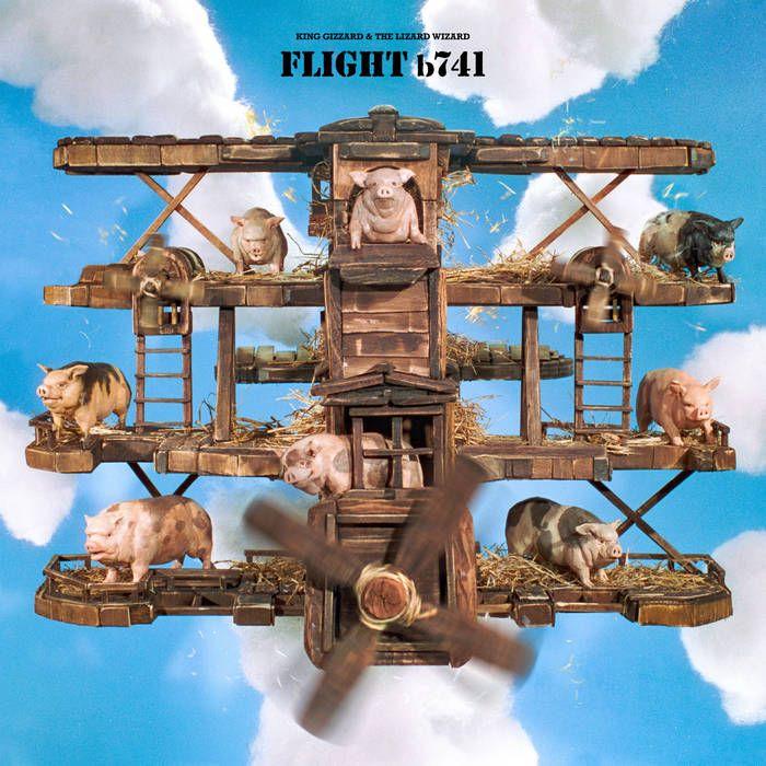 Portada del álbum "Flight B741", de King Gizzard & The Lizard Wizard
