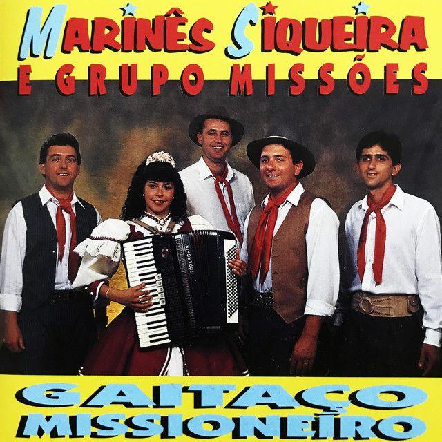 Capa do Álbum "Gaitaço Missioneiro ", de Marinês Siqueira