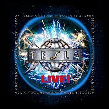 Capa do Álbum "Mechanical Ressonance Live", de Tesla