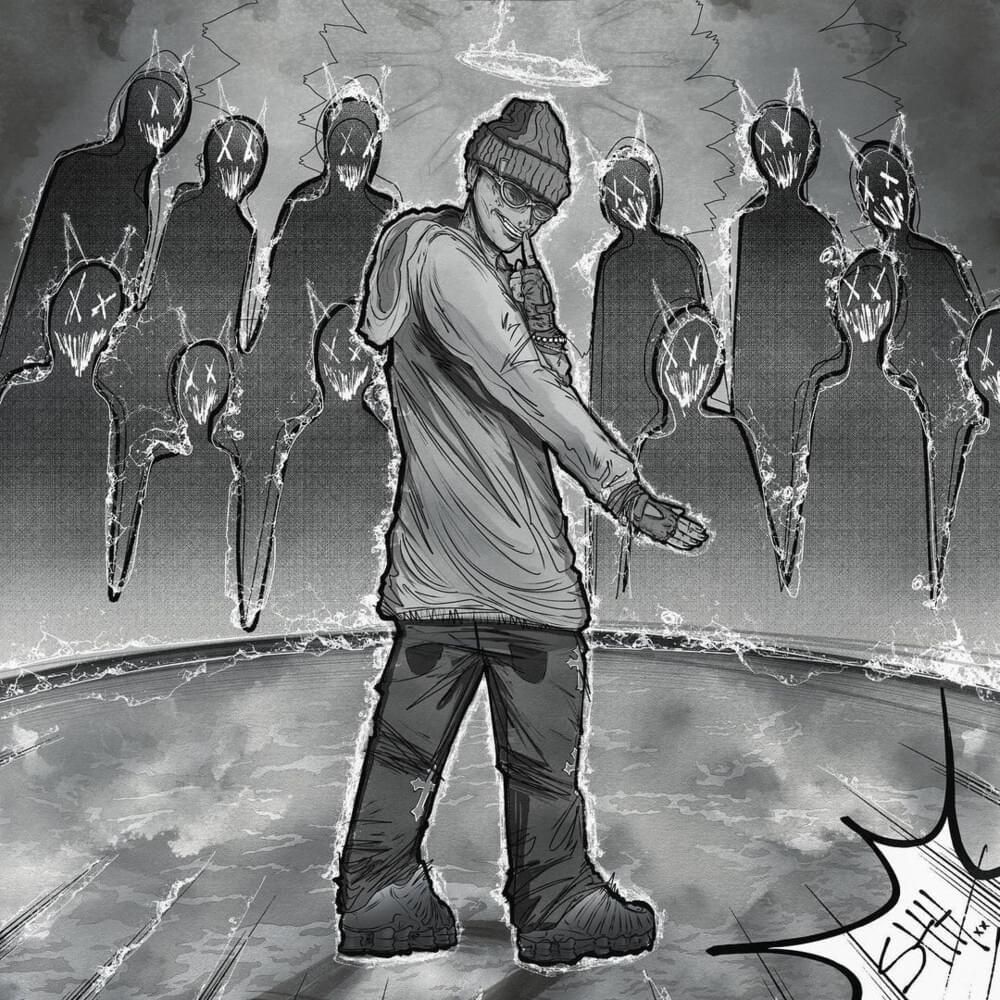 Capa do Álbum "SHH...", de Sidoka