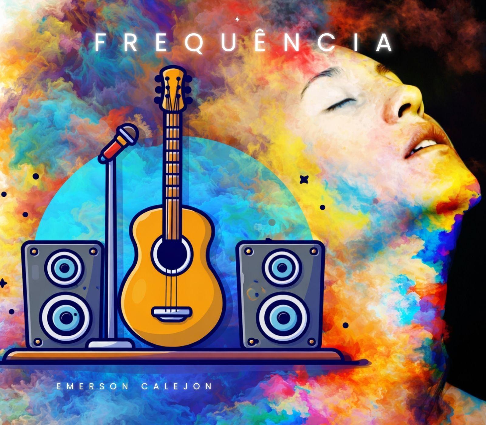 Portada del álbum "FREQUÊNCIA", de Emerson Calejon