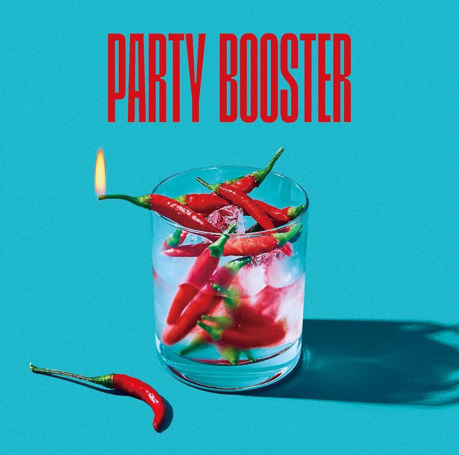 Capa do álbum "PARTY BOOSTER", de BRADIO