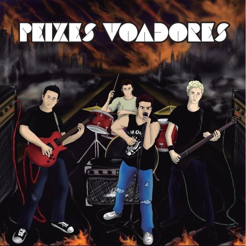 Portada de Álbum "Peixes Voadores", de Peixes Voadores