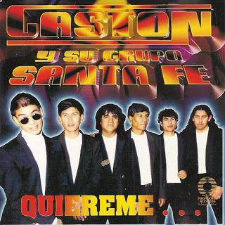 Portada de Álbum "Quiéreme", de Gaston y La Agrupación Santa Fe