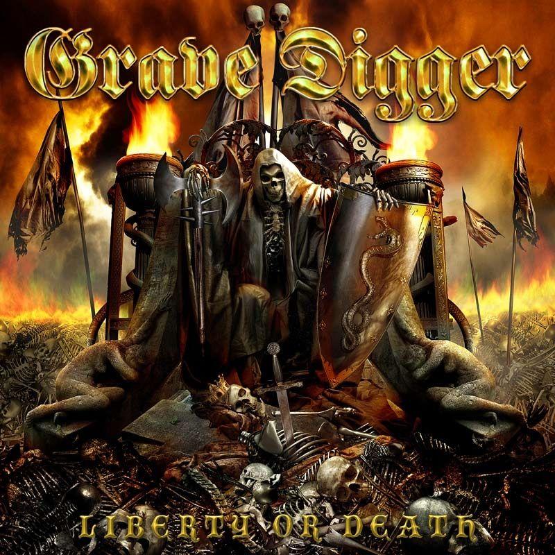 Portada de Álbum "Liberty Or Death", de Grave Digger