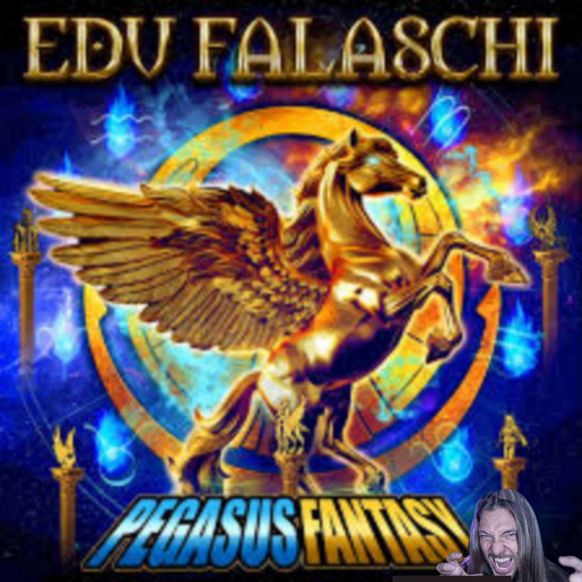 Portada de Sencillo/EP "Pegasus Fantasy", de Edu Falaschi