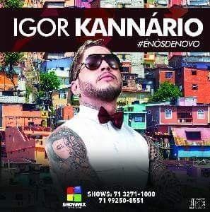 Capa do Álbum "#ÉNÓSDENOVO", de Igor Kannário
