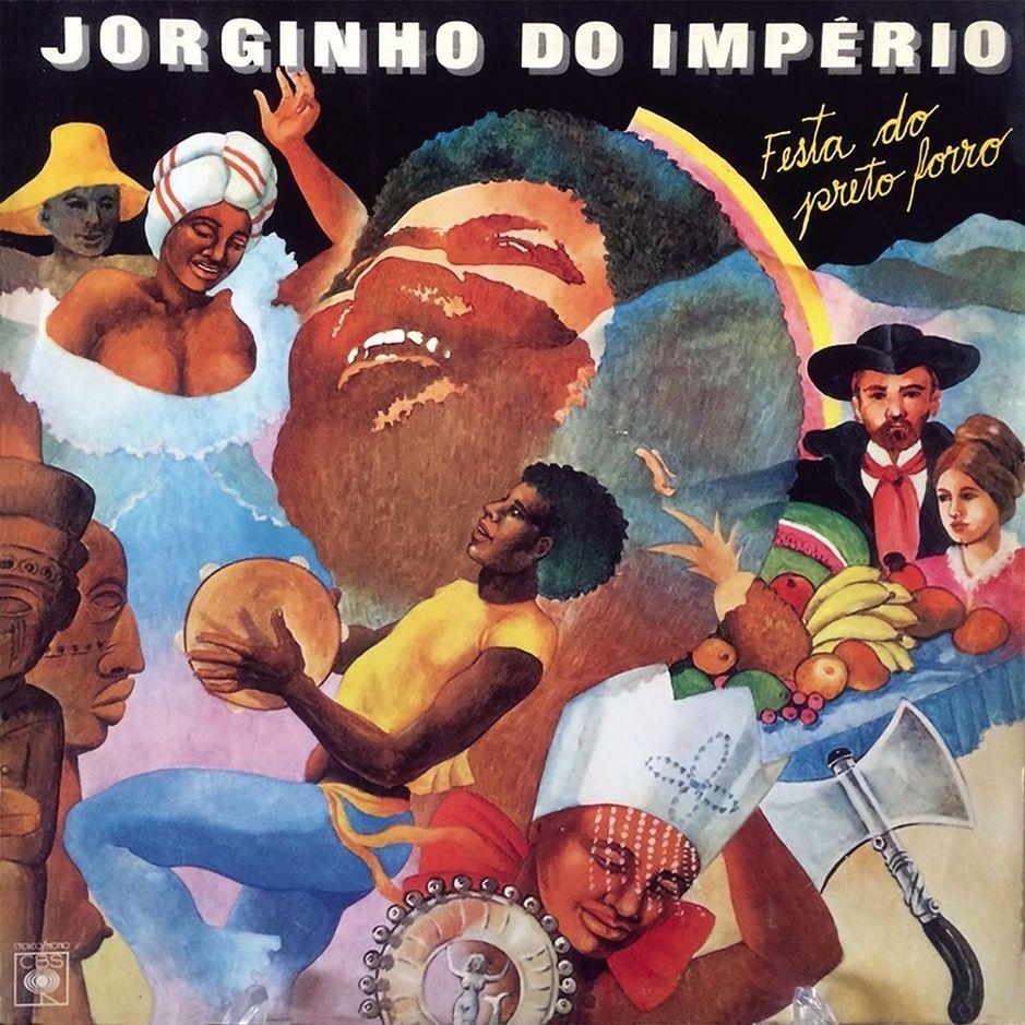 Capa do Álbum "Festa do Preto Forro", de Jorginho do Império