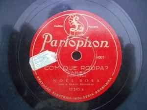 Capa do Sencillo/EP "Com Que Roupa? / Malando Medroso", de Noel Rosa