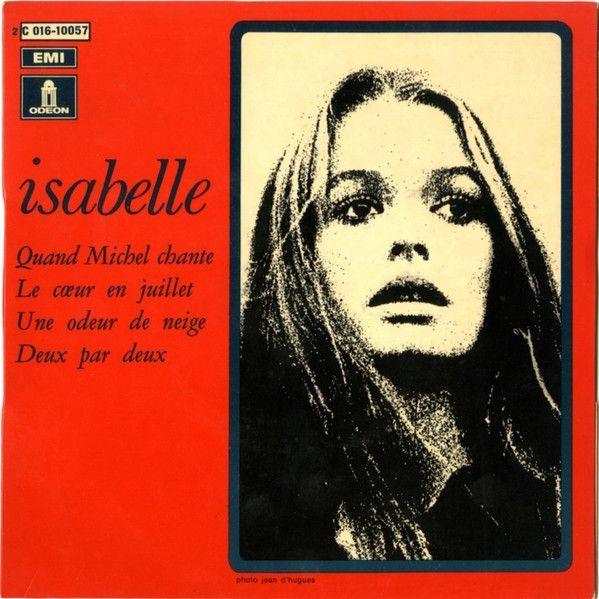 Portada de Álbum "Quand Michel Chante", de Isabelle