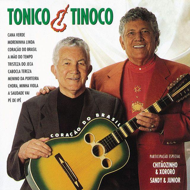 Capa do Single/EP "Coração do Brasil", de Tonico e Tinoco