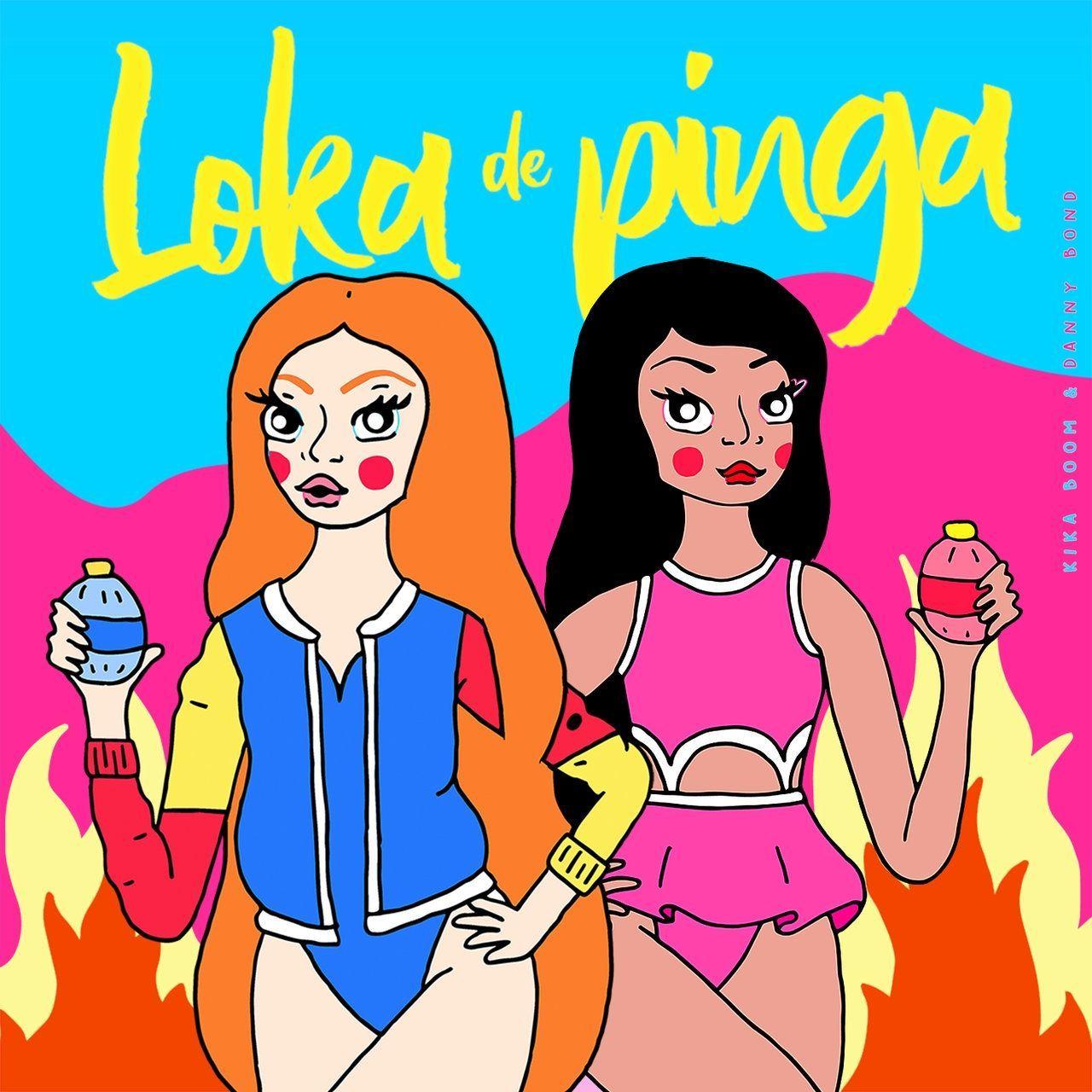 Capa do Single/EP "Loka de Pinga", de Kika Boom