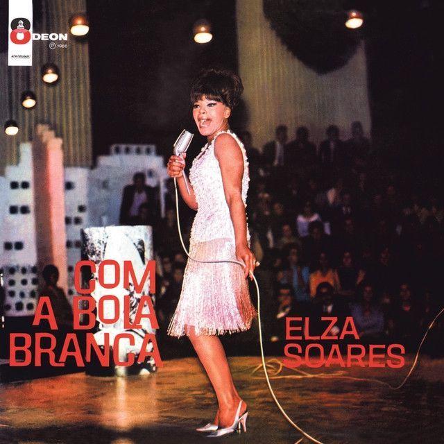 Capa do álbum "Com a Bola Branca", de Elza Soares