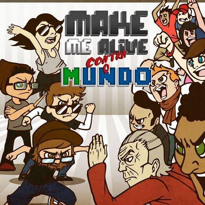 Capa do Álbum "Contra o Mundo", de Make Me Alive