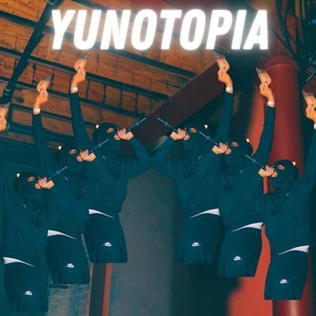 Capa do álbum "Yunotopia", de Yuno Miles