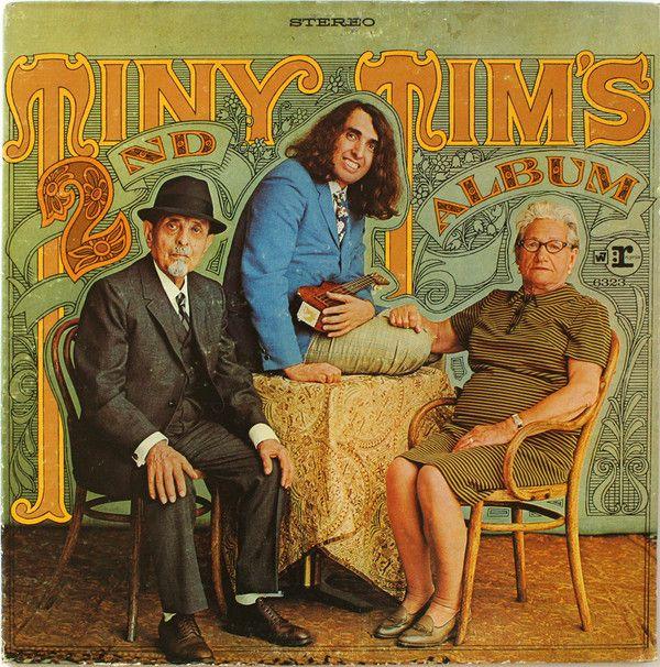 Album cover of "Tiny Tim's Second Album" by Tiny Tim