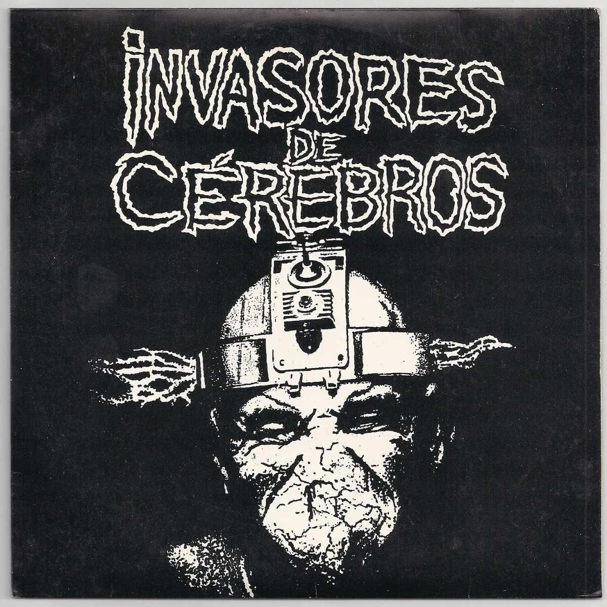 Portada de Álbum "Invasores de Cérebros", de Invasores De Cérebros