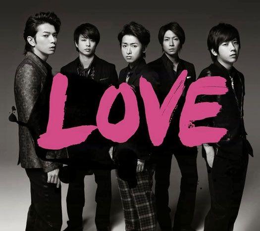 Capa do Álbum "Love", de Arashi