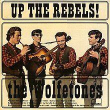 Album cover of "Up The Rebels!" by The Wolfe Tones