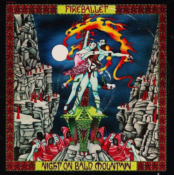Capa do Álbum "Night On Bald Mountain", de Fireballet