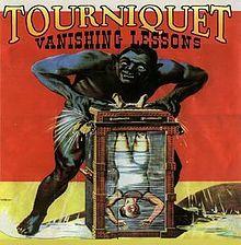 Capa do Álbum "Vanish Lessons", de Tourniquet