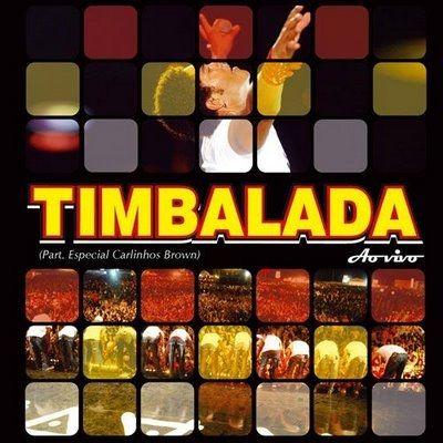 Capa do Álbum "Ao Vivo", de Timbalada