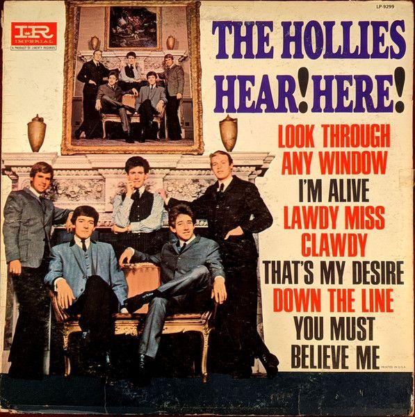 Album cover of "Hear! Here!" by The Hollies