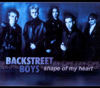 Capa do álbum "Shape Of My Heart", de Backstreet Boys