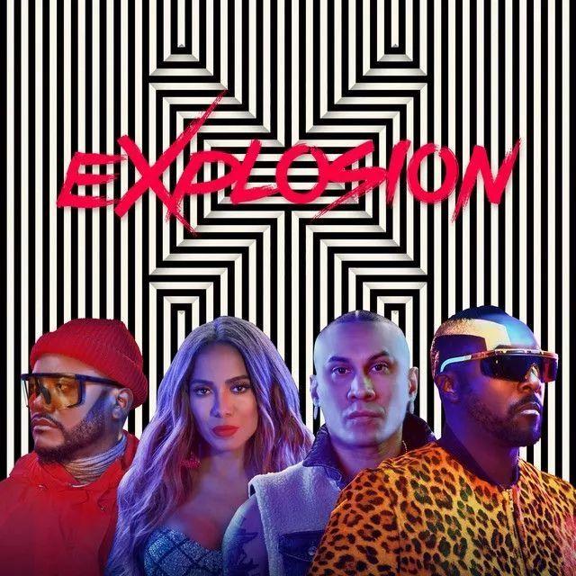 Single/EP cover of "eXplosion (feat. Black Eyed Peas)" by Anitta