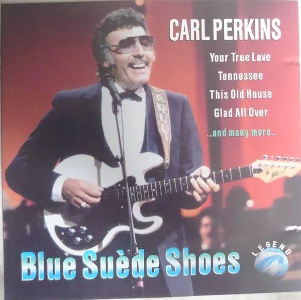 Portada de Álbum "Blue Suede Shoes", de Carl Perkins
