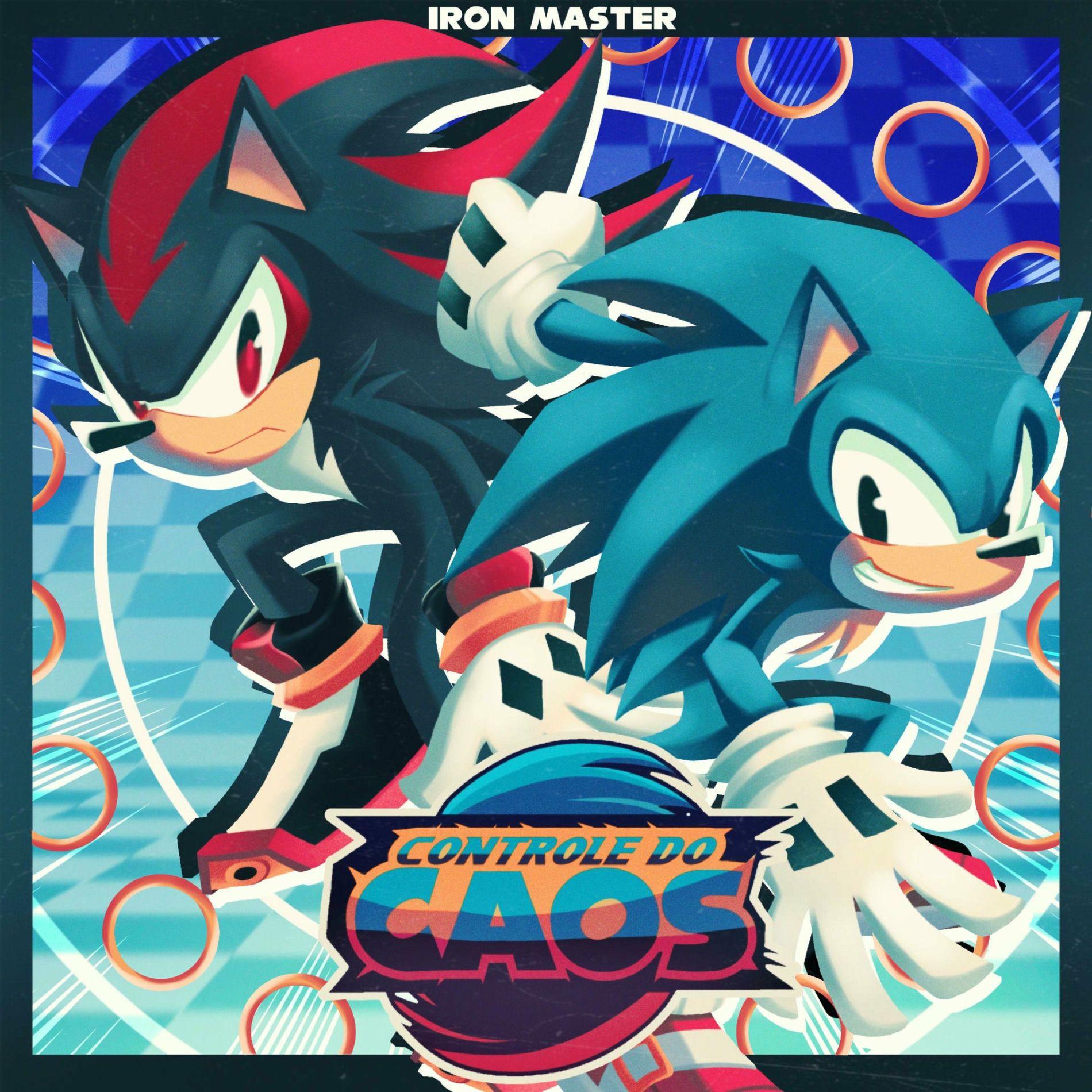 Portada del álbum "Controle do Caos - Sonic e Shadow (Sonic Adventure 2)", de Iron Master