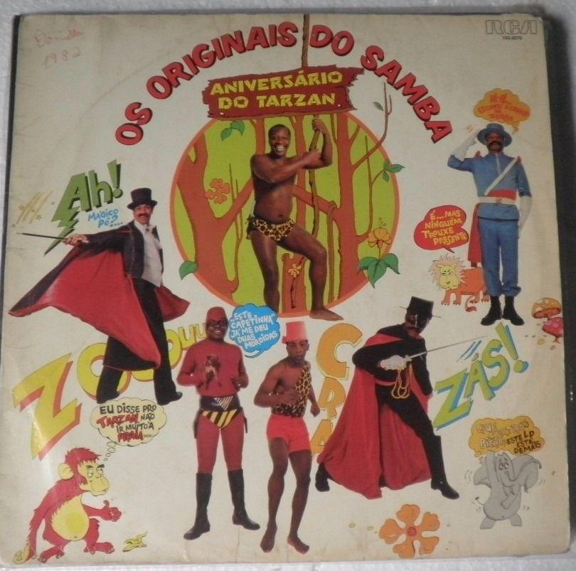 Portada de Álbum "Aniversário do Tarzan", de Os Originais do Samba