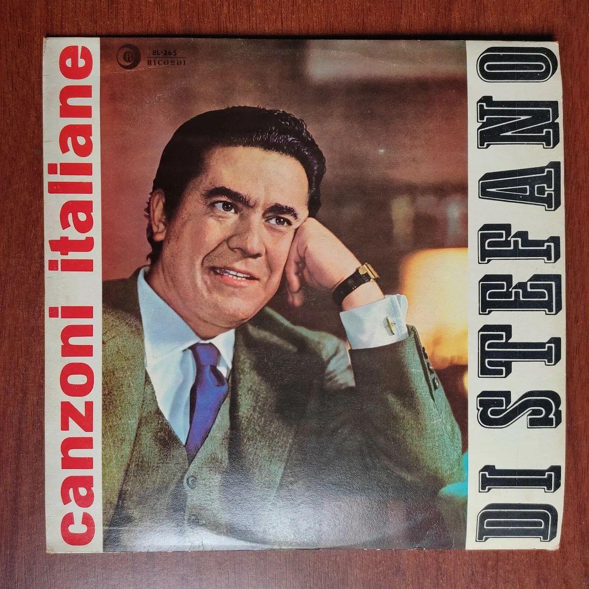 Portada de Álbum "Canzoni Italiane", de Giuseppe di Stefano