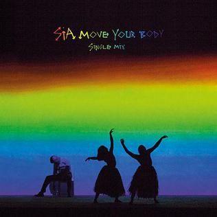 Portada del álbum "Move Your Body", de Sia