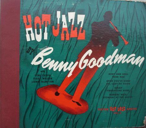 Capa do álbum "Hot Jazz  ", de Benny Goodman