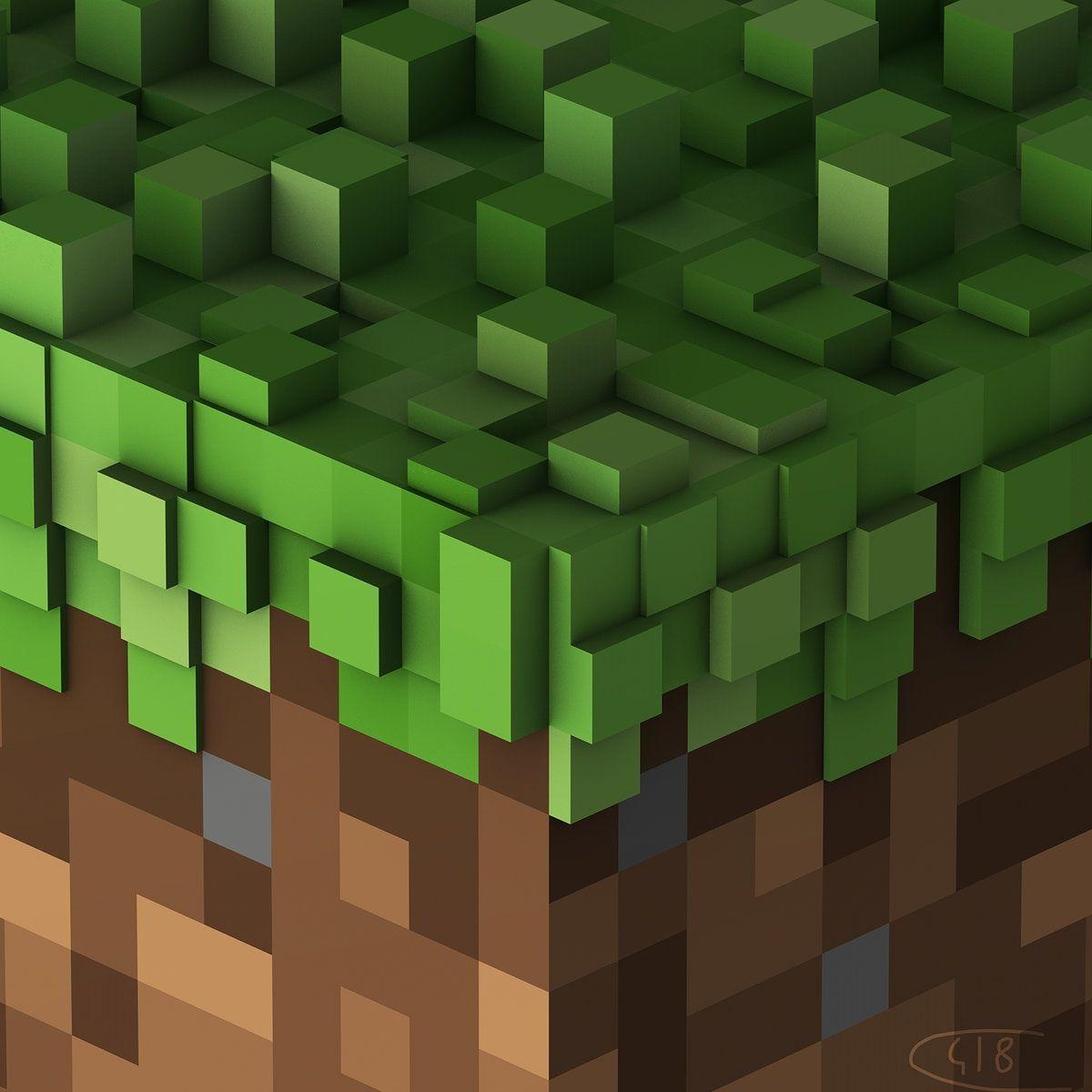 Capa do álbum "Minecraft - Volume Alpha", de C418