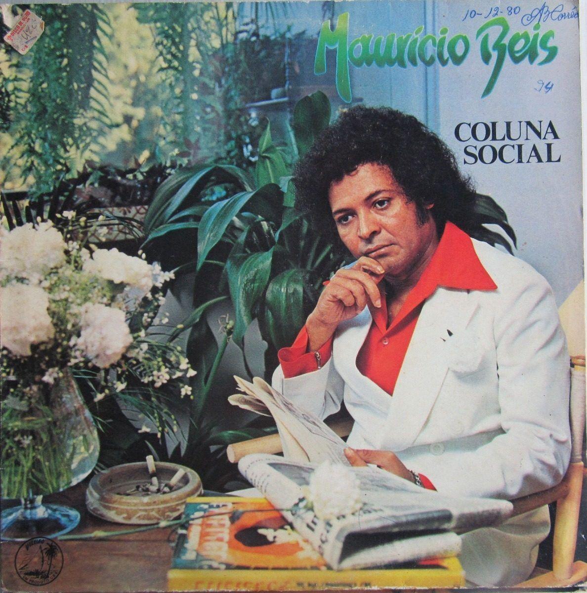 Portada de Álbum "Coluna Social", de Maurício Reis