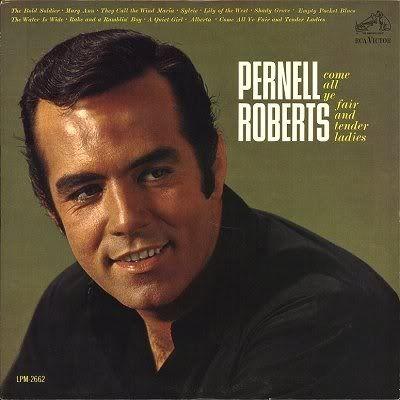 Capa do Álbum "Come All Ye Fair And Tender Ladies", de Pernell Roberts