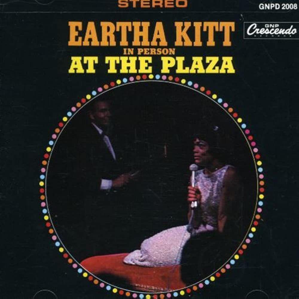 Capa do Álbum "In Person At The Plaza", de Eartha Kitt