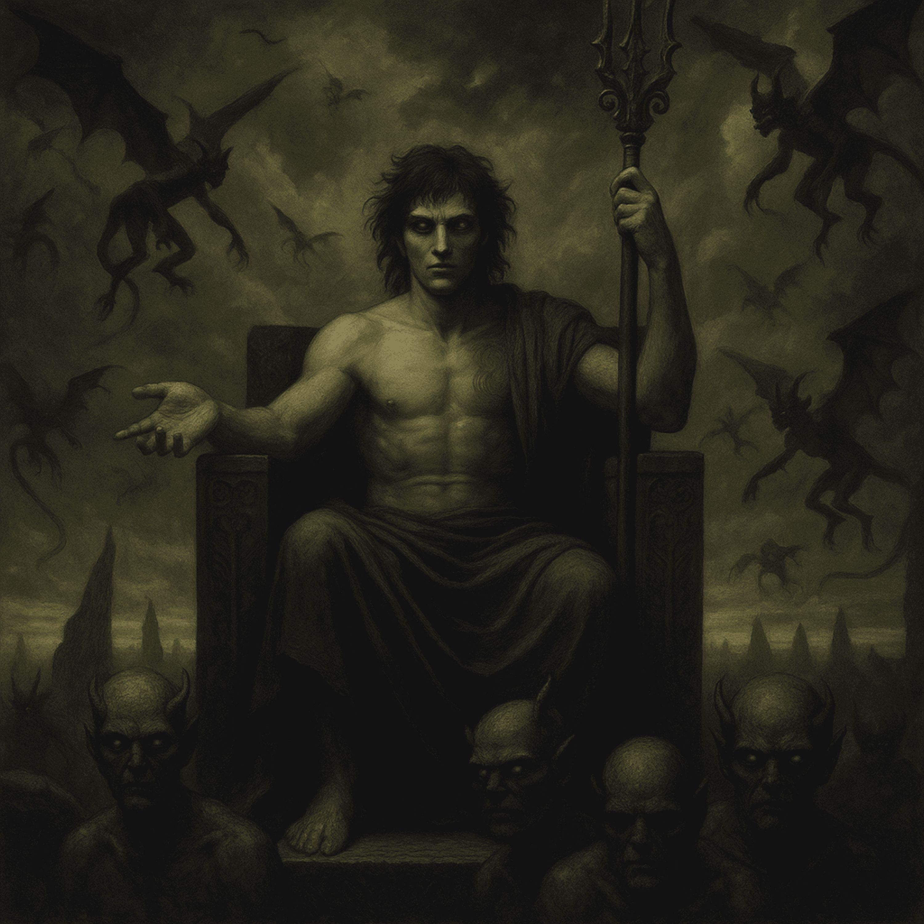 Portada de Álbum "Skotádi, o Príncipe Das Trevas", de Adam Tenebris