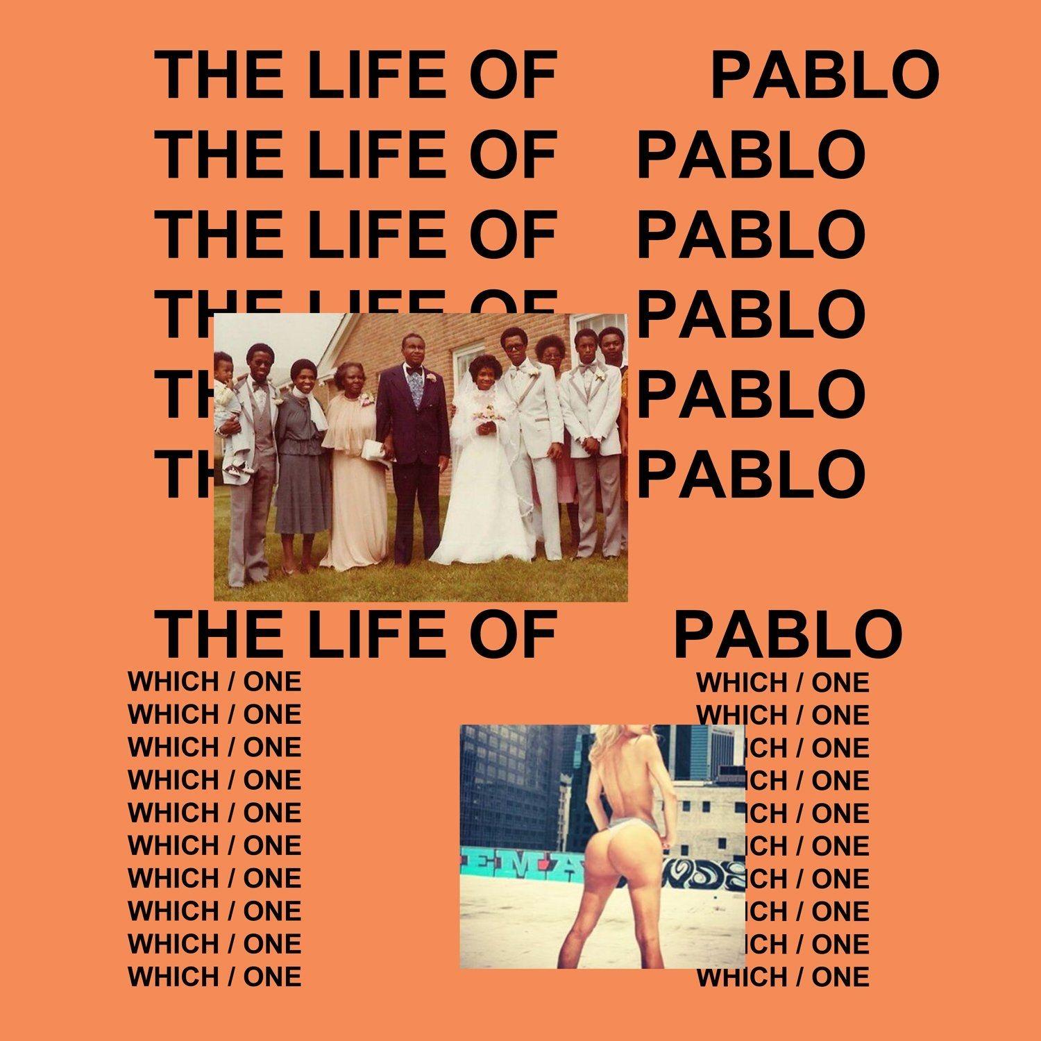 Portada de Álbum "The Life Of Pablo", de Kanye West