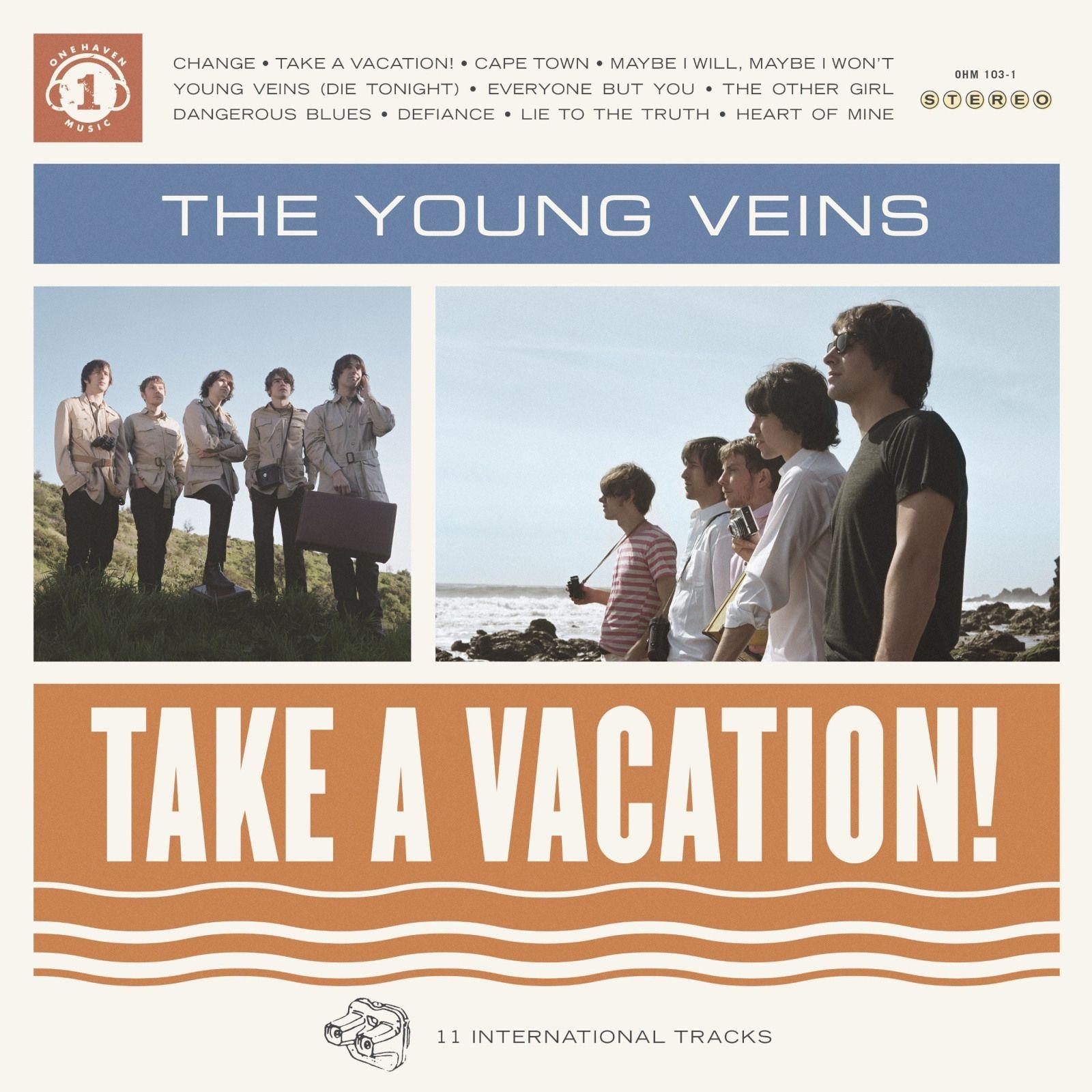Portada de Álbum "Take A Vacation!", de The Young Veins