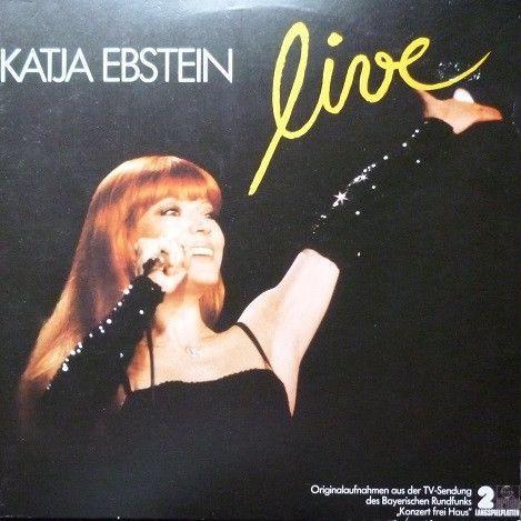 Capa do álbum "Live", de Katja Ebstein