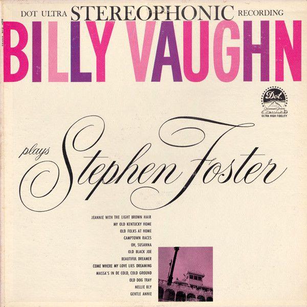 Capa do álbum "Plays Stephen Foster", de Billy Vaughn
