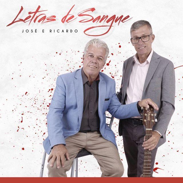 Portada de Sencillo/EP "Letras de Sangue", de José & Ricardo