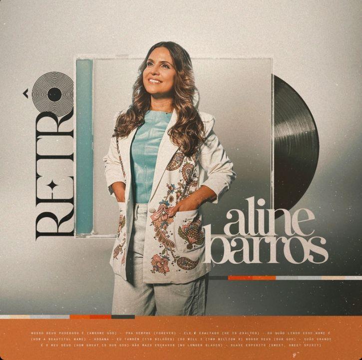 Portada del álbum "Aline Retrô", de Aline Barros