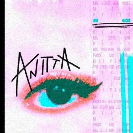 Portada del álbum "Mil Veces", de Anitta