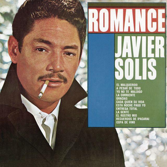 Portada del álbum "Romance", de Javier Solís