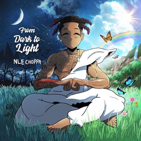 Portada de Álbum "From Dark To Light", de NLE Choppa